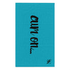 Cum On... Teal | Mix & Match Soft Fun-Flirty Lovers’ Towels