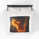 Fire Storm Unicorn | Mix & Match Velveteen Fun-Flirty Lovers’ Blankets