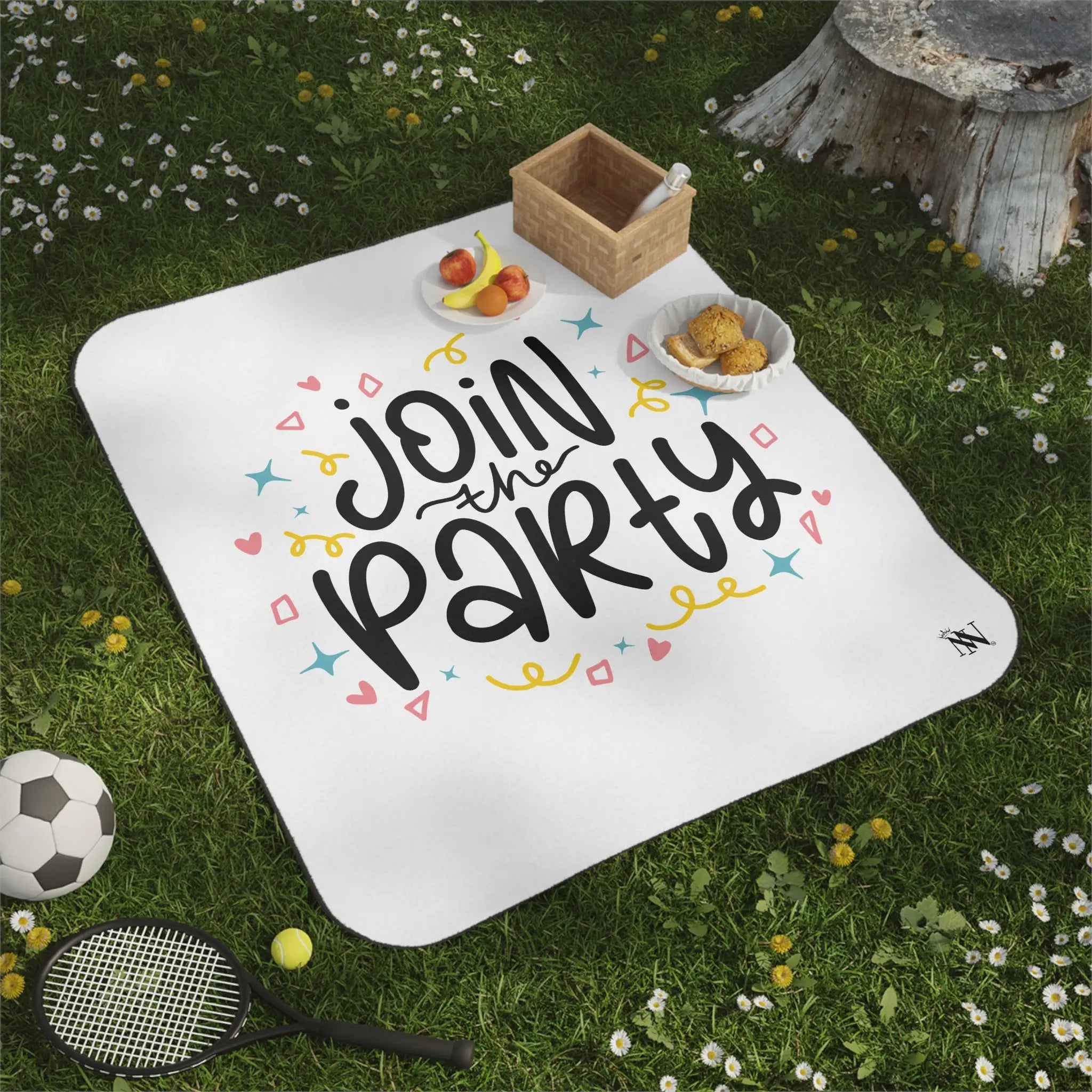 Join the Party | Mix Match Fun-Flirty Lovers’ Water-Resistant Blankets