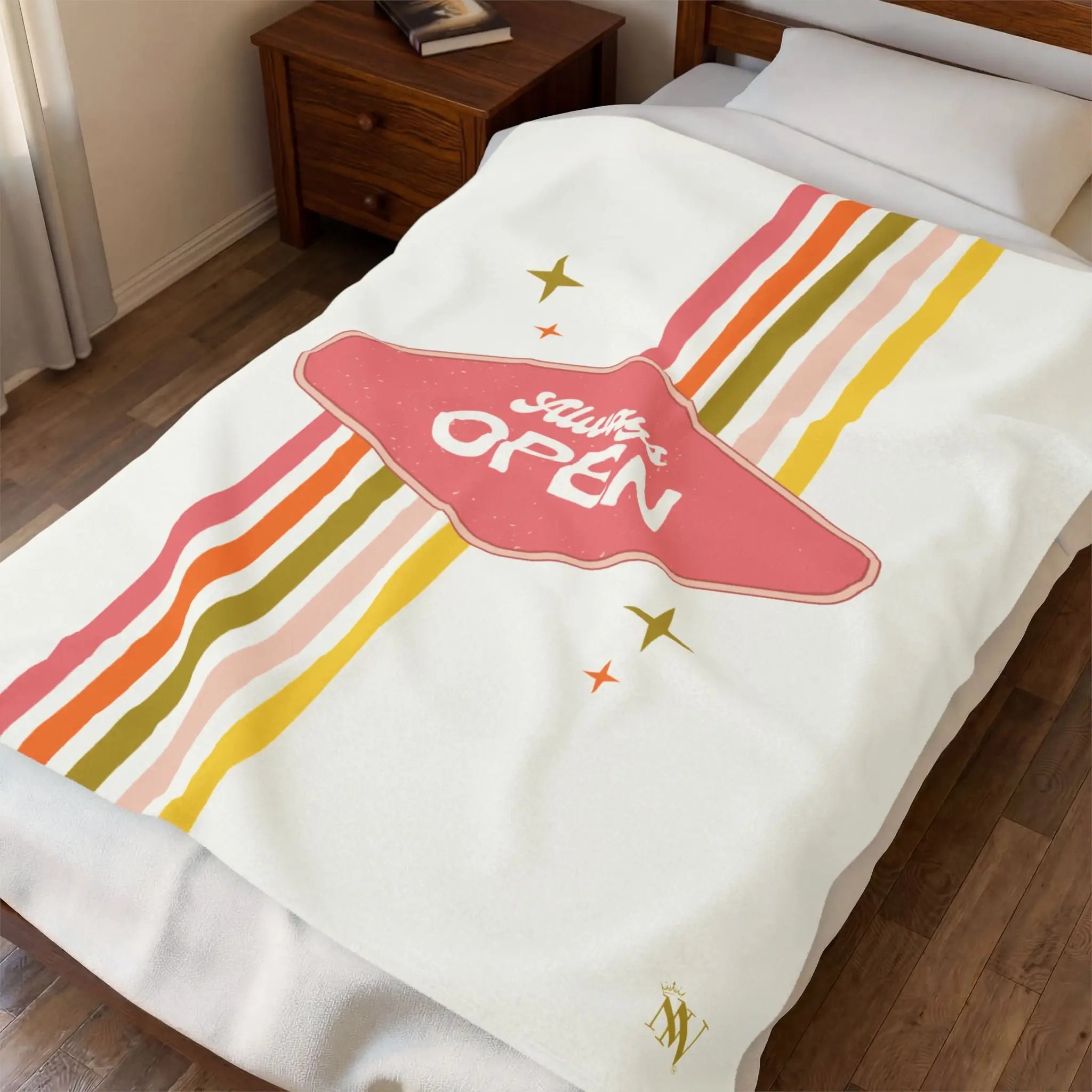 Always Open Retro Blanket