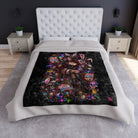 Easter Wicked Fantasy Crushed Velvet Blanket