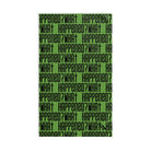 What Happened? Patterned Lime Green | Nectar Napkins Classic Fun-Flirty Lovers’ Towels