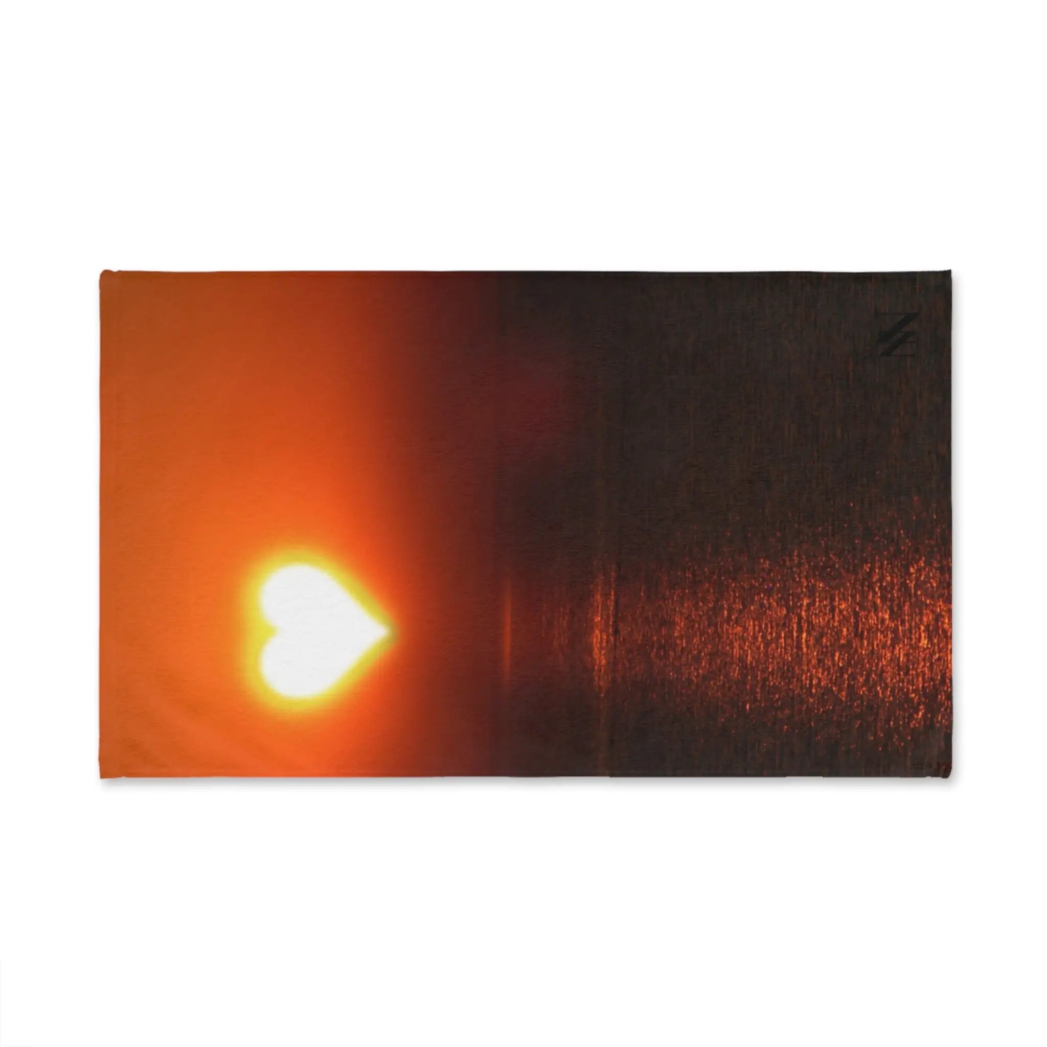 Sunset Heart Sun | Nectar Napkins Classic Fun-Flirty Lovers’ Towels