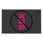 No Sex Dark Grey | Mix & Match Soft Fun-Flirty Lovers’ Towels