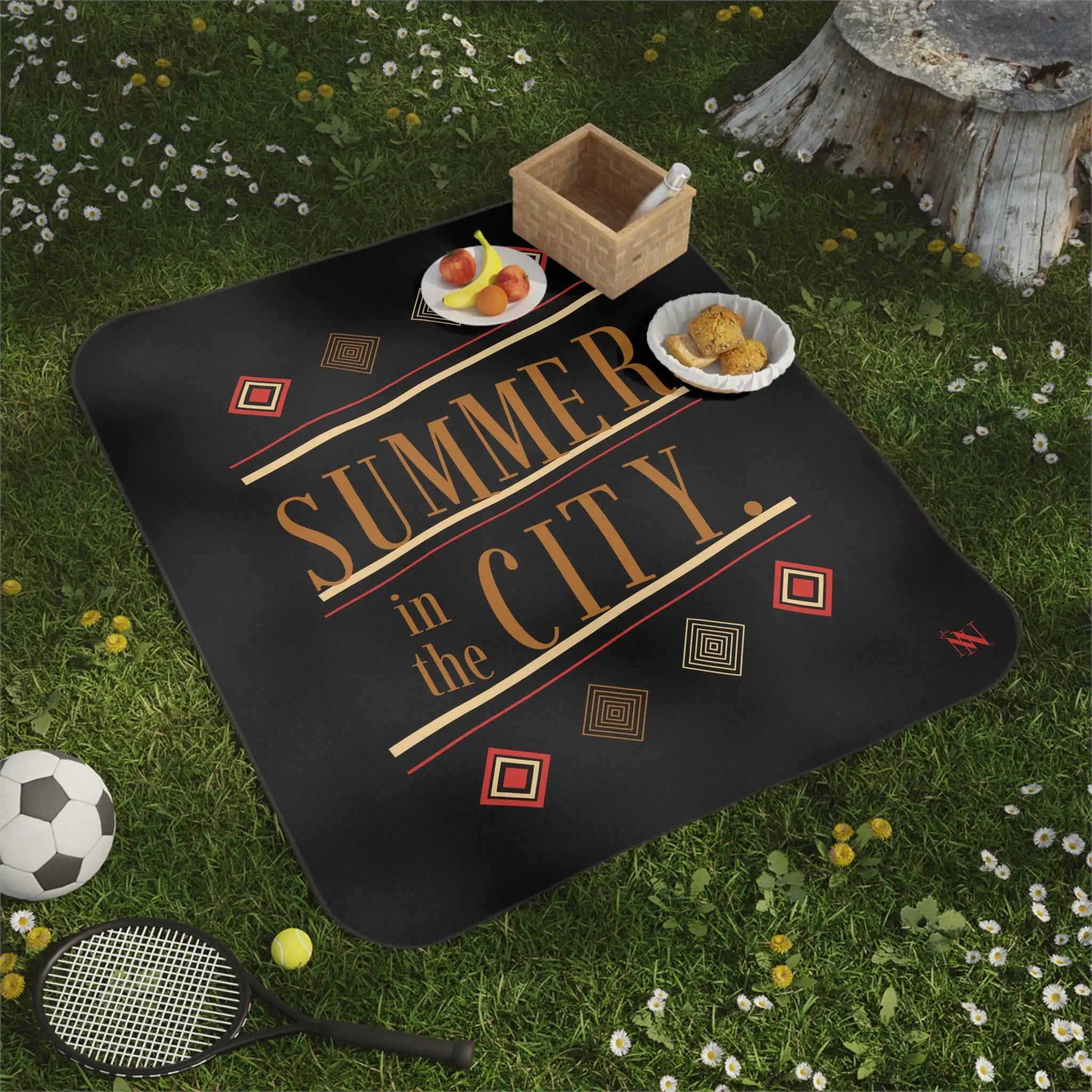 Summer in the City | Mix Match Fun-Flirty Lovers’ Water-Resistant Blankets