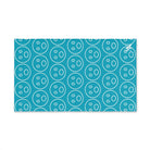 Surprised Emoji Pattern Teal | Mix & Match Classic Fun-Flirty Lovers’ Towels