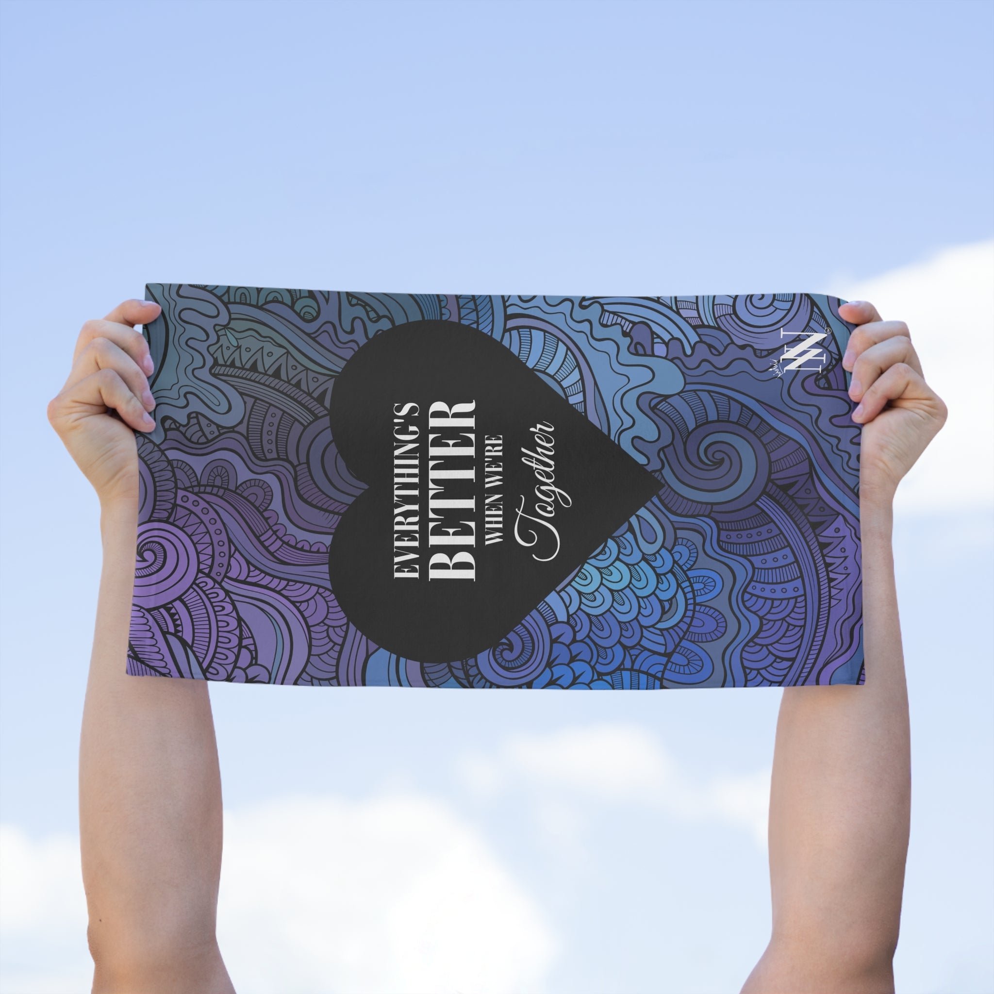 Everything’s Better Together | Mix & Match Soft Fun-Flirty Lovers’ Towels