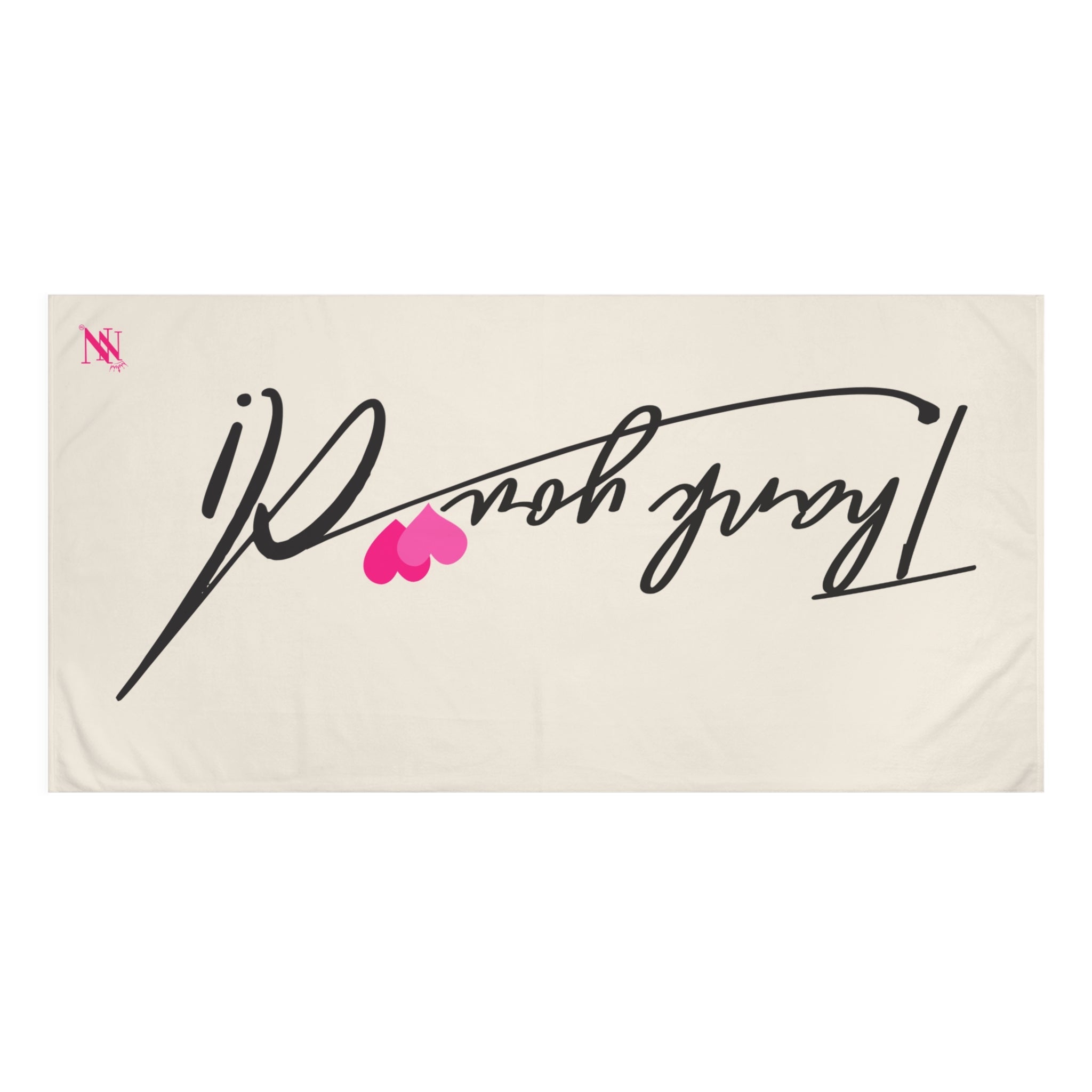 Thank You Hearts D! | Mix & Match XL Fun-Flirty Lovers’ Towels