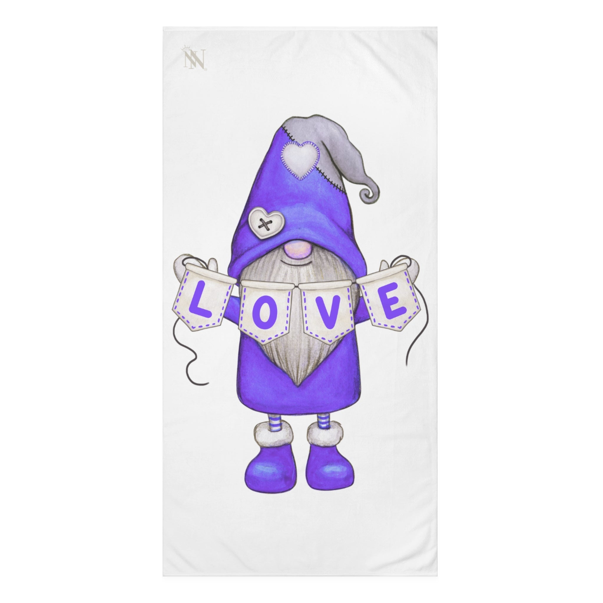 Love Gnome | Mix & Match XL Fun-Flirty Lovers’ Towels