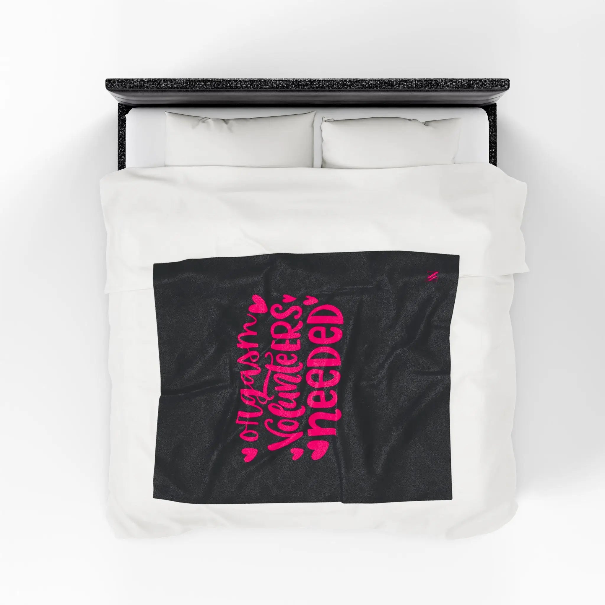 Orgasm Volunteers Needed | Mix & Match Fun-Flirty Lovers’ Blankets