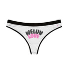 We Luv Love | Mix & Match Women’s Fun-Flirty Lovers’ Thongs