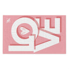 Block Letter Love Heart | Mix & Match Soft Fun-Flirty Lovers’ Towels