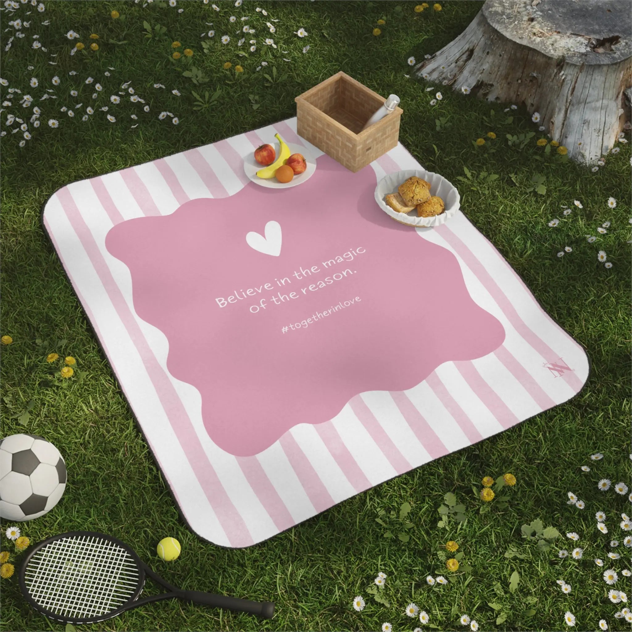 Believe in The Magic of the Reason Travel-Friendly Water-Resistant Sex Blanket