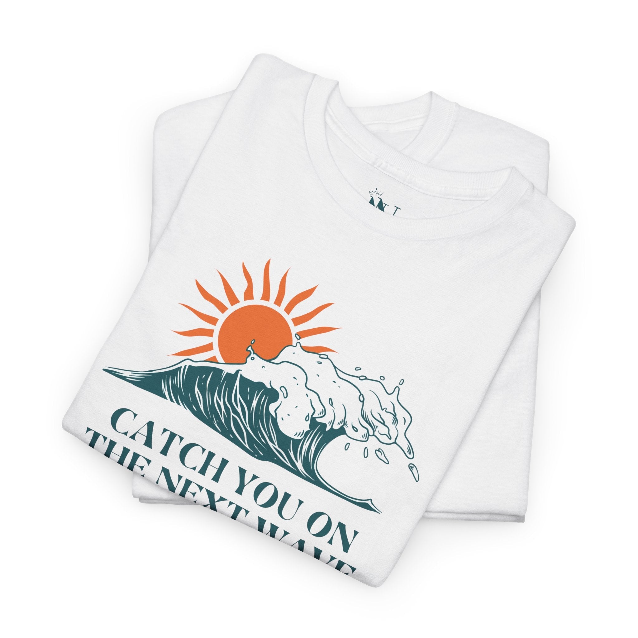 Catch You on the Next Wave Romantic Couples Sex Gifts 100% Cotton T-Shirt
