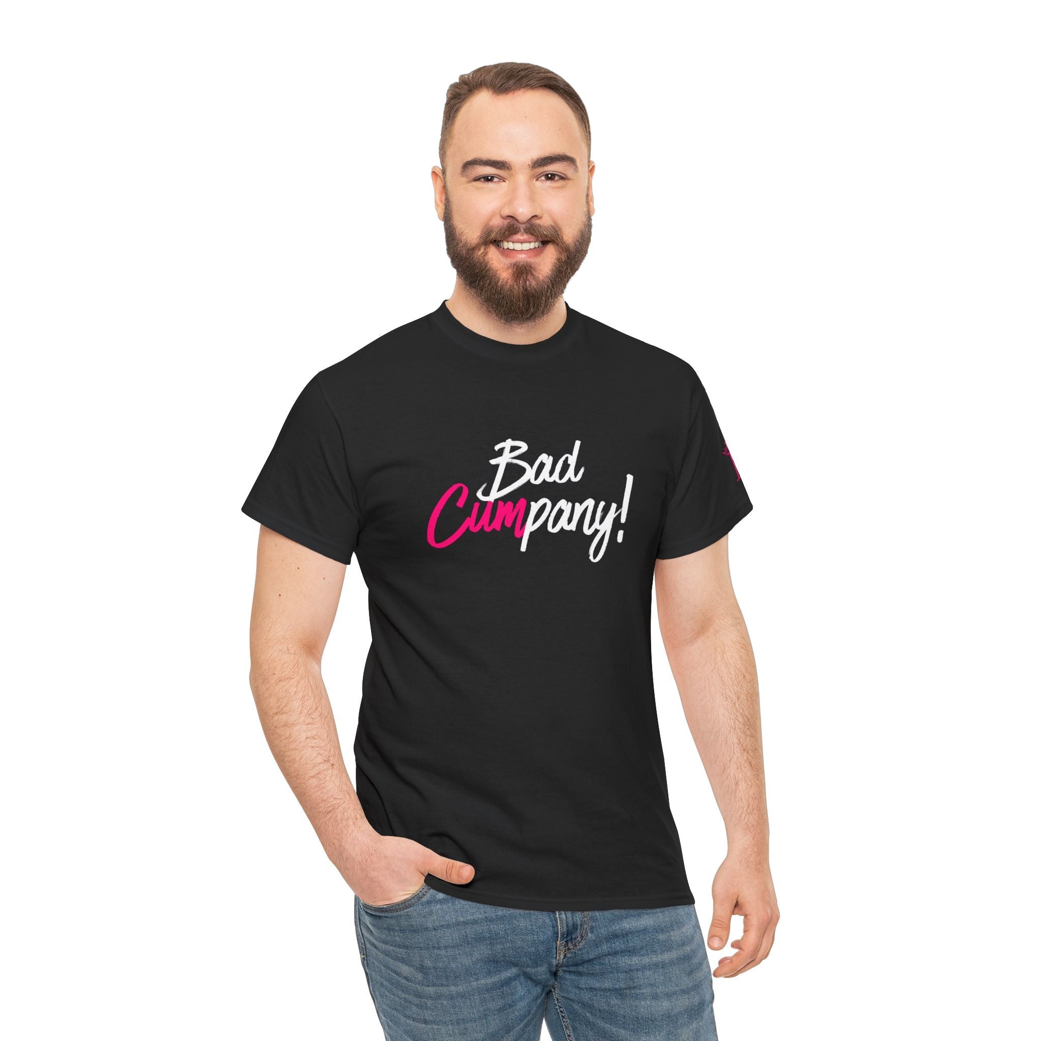 Bad Cumpany! | Mix & Match Cotton Unisex Fun-Flirty Lovers’ T-Shirts