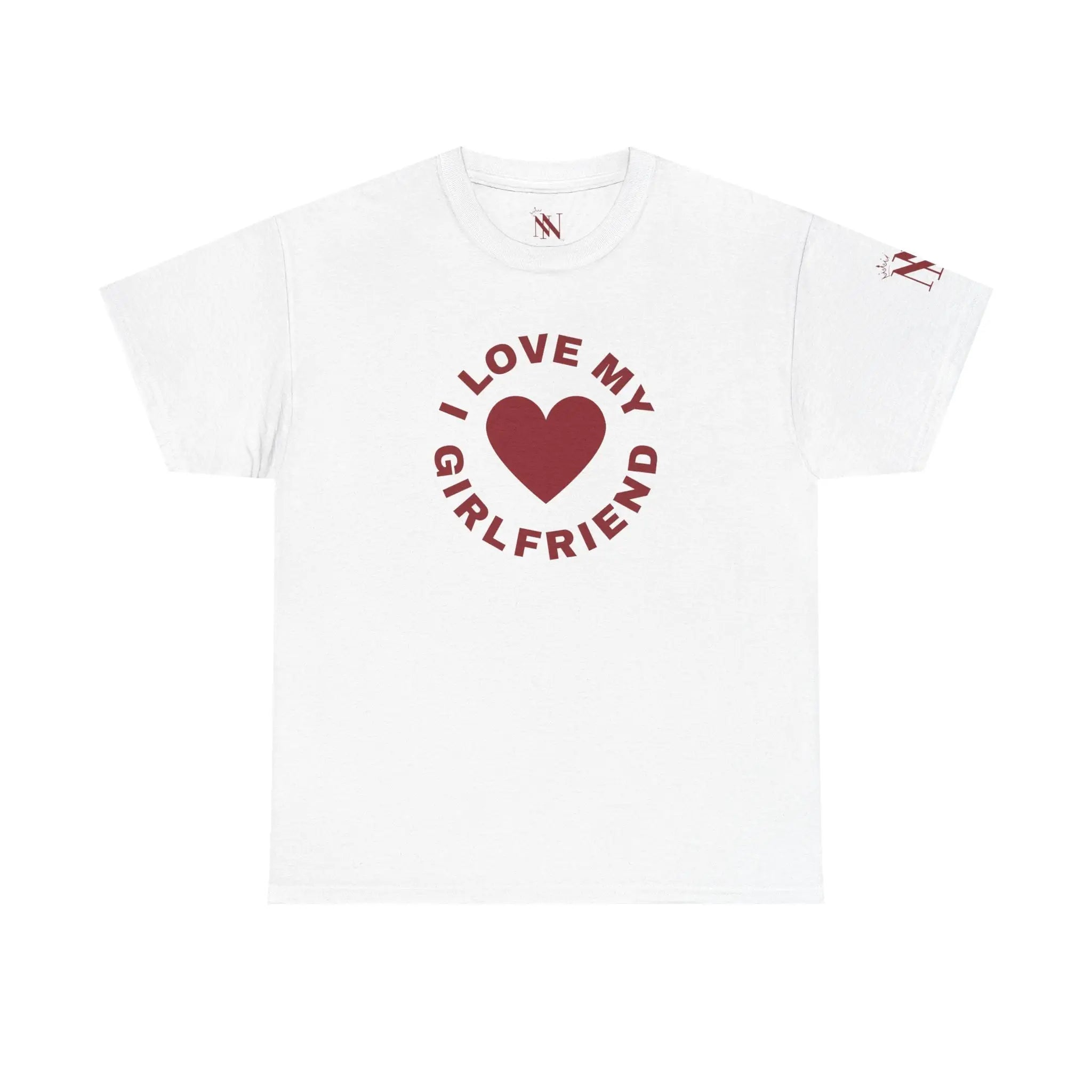 I Love My Girlfriend Heart | Mix & Match Cotton Unisex Fun-Flirty Lovers’ T-Shirts