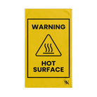 Warning Hot Surface Match | Mix & Match Classic Fun-Flirty Lovers’ Towels