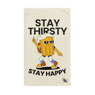 Stay Thirsty Stay Happy | Mix & Match Classic Fun-Flirty Lovers’ Towels