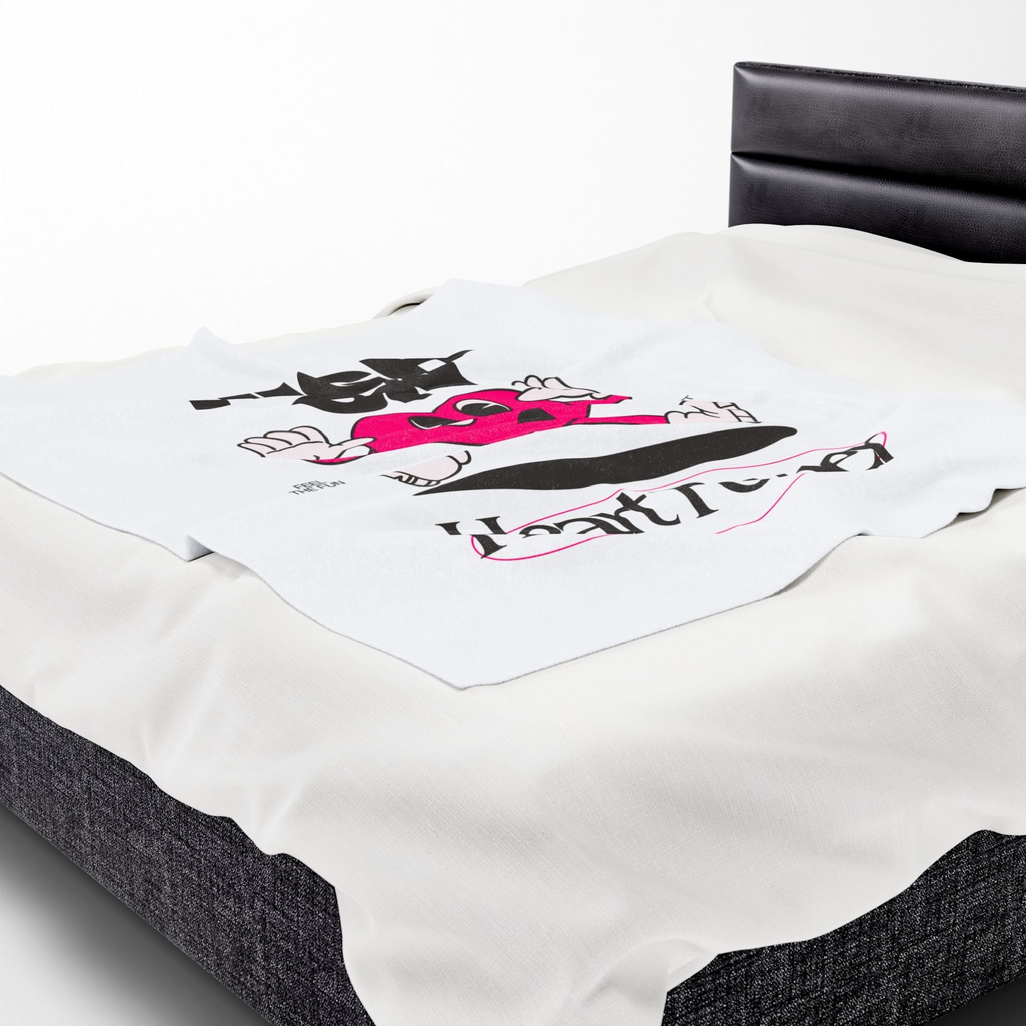 High on Heart Power | Mix & Match Velveteen Fun-Flirty Lovers’ Blankets