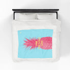 Pink Pineapple Love | Mix & Match Velveteen Fun-Flirty Lovers’ Blankets