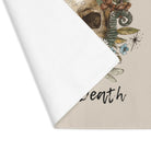 Love & Death Skull Floral | Nectar Napkins Fun-Flirty Lovers’ Toy Mats