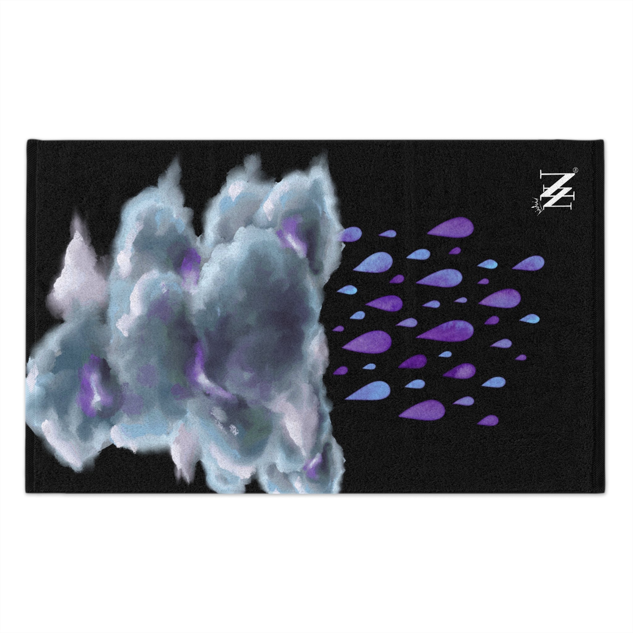 Purple Rain Cloud Sex Towel