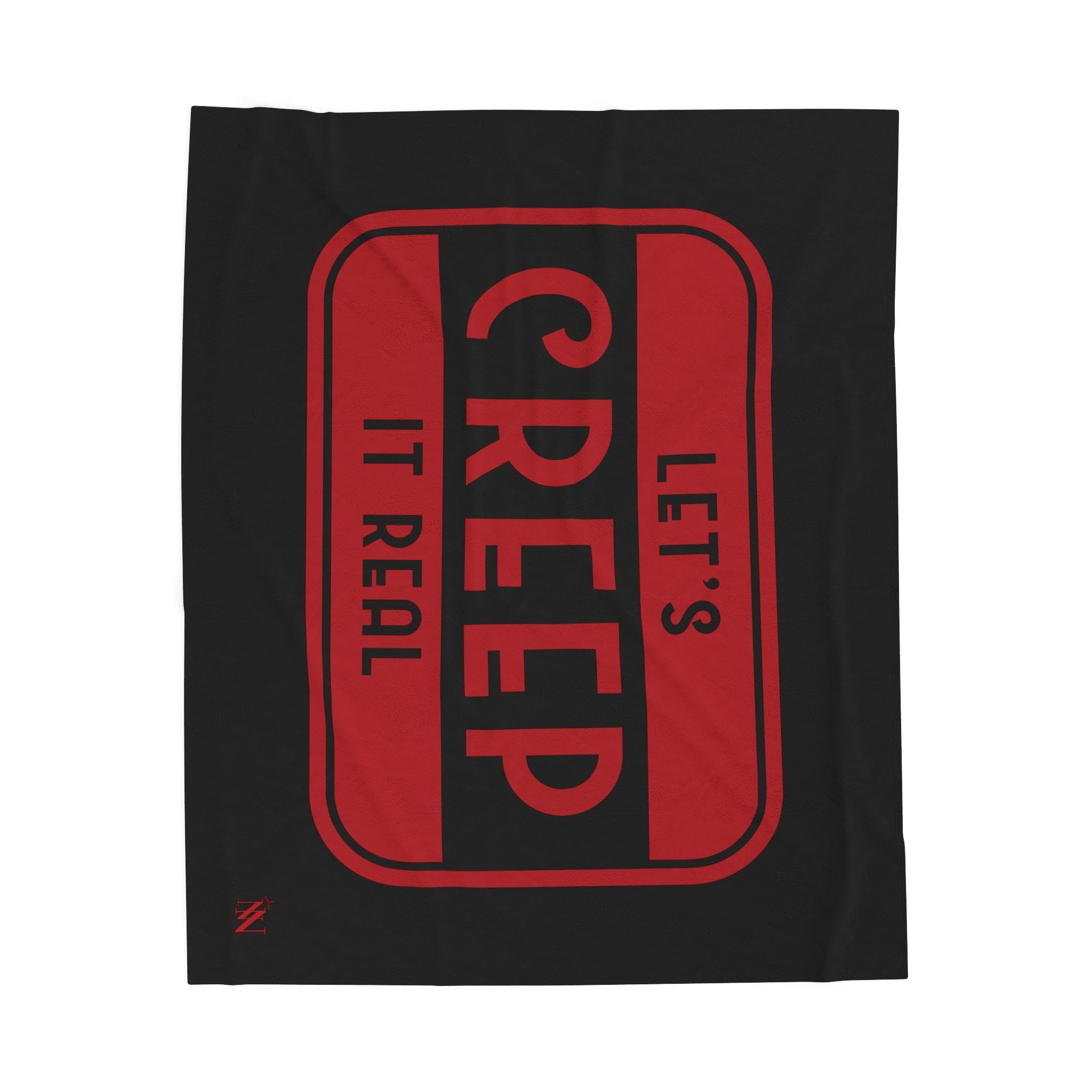 Let’s Creep It Real | Mix & Match Velveteen Fun-Flirty Lovers’ Blankets
