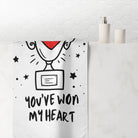 You’ve Won My Heart | Mix & Match XL Fun-Flirty Lovers’ Towels