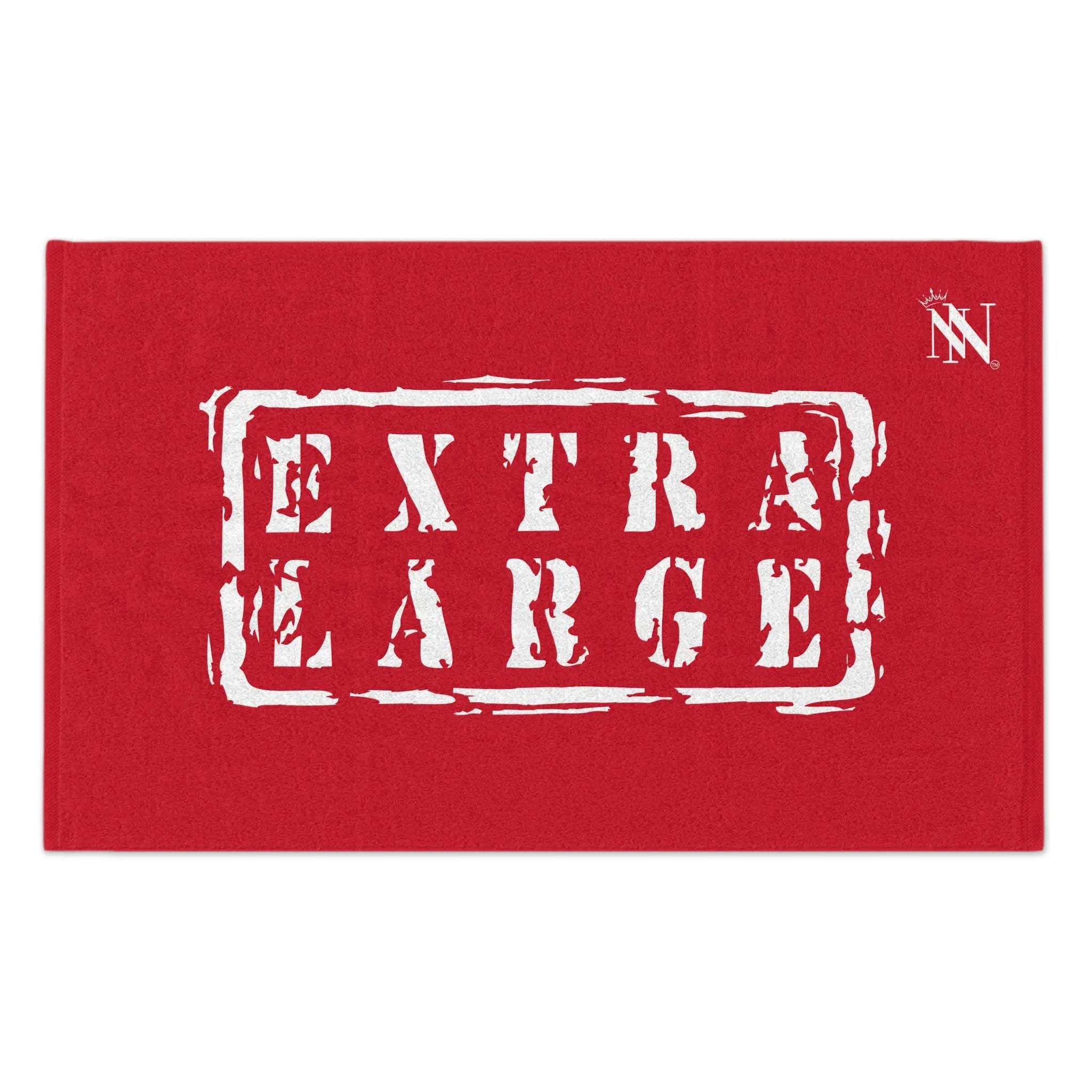 Extra Large Red | Mix & Match Soft Fun-Flirty Lovers’ Towels