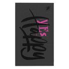Yes Happy Dark Grey | Mix & Match Soft Fun-Flirty Lovers’ Towels