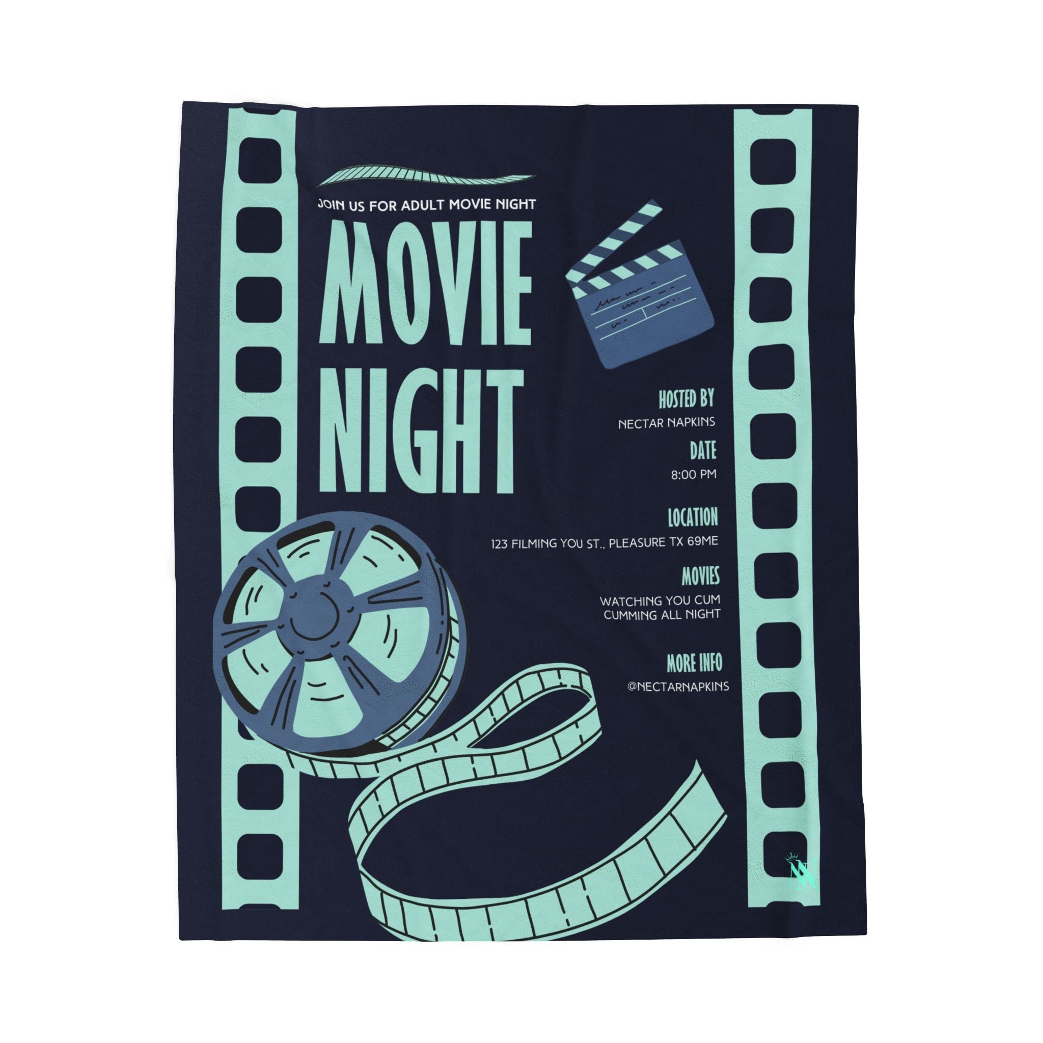 Adult Movie Night | Mix & Match Fun-Flirty Lovers’ Blankets