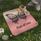 Flight of Love Skull Butterfly Sex Blanket