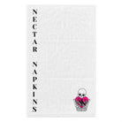 Nectar Napkins Brand White | Nectar Napkins Fun-Flirty Lovers’ Towels