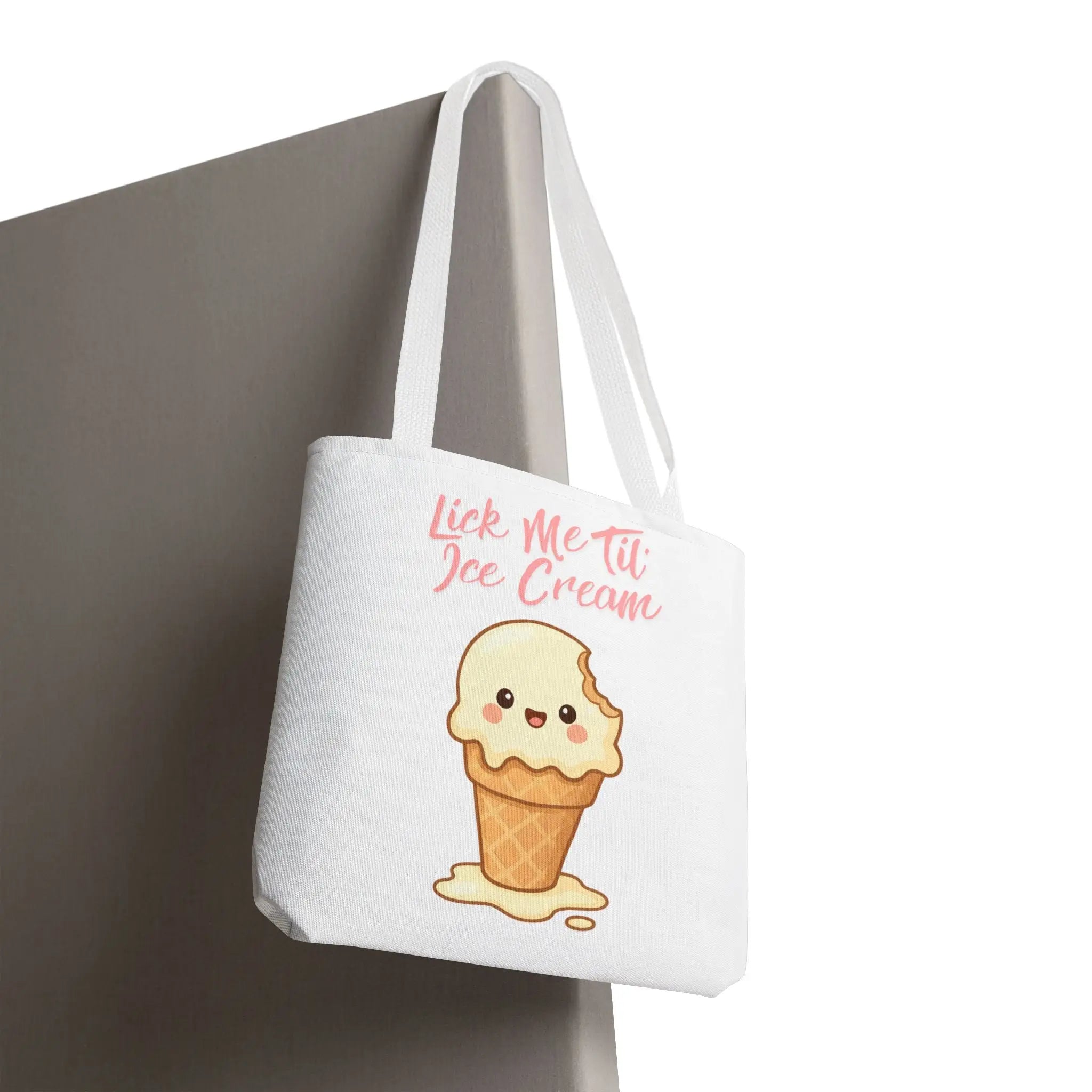Lick Me Til’ Ice Cream Tote Bag