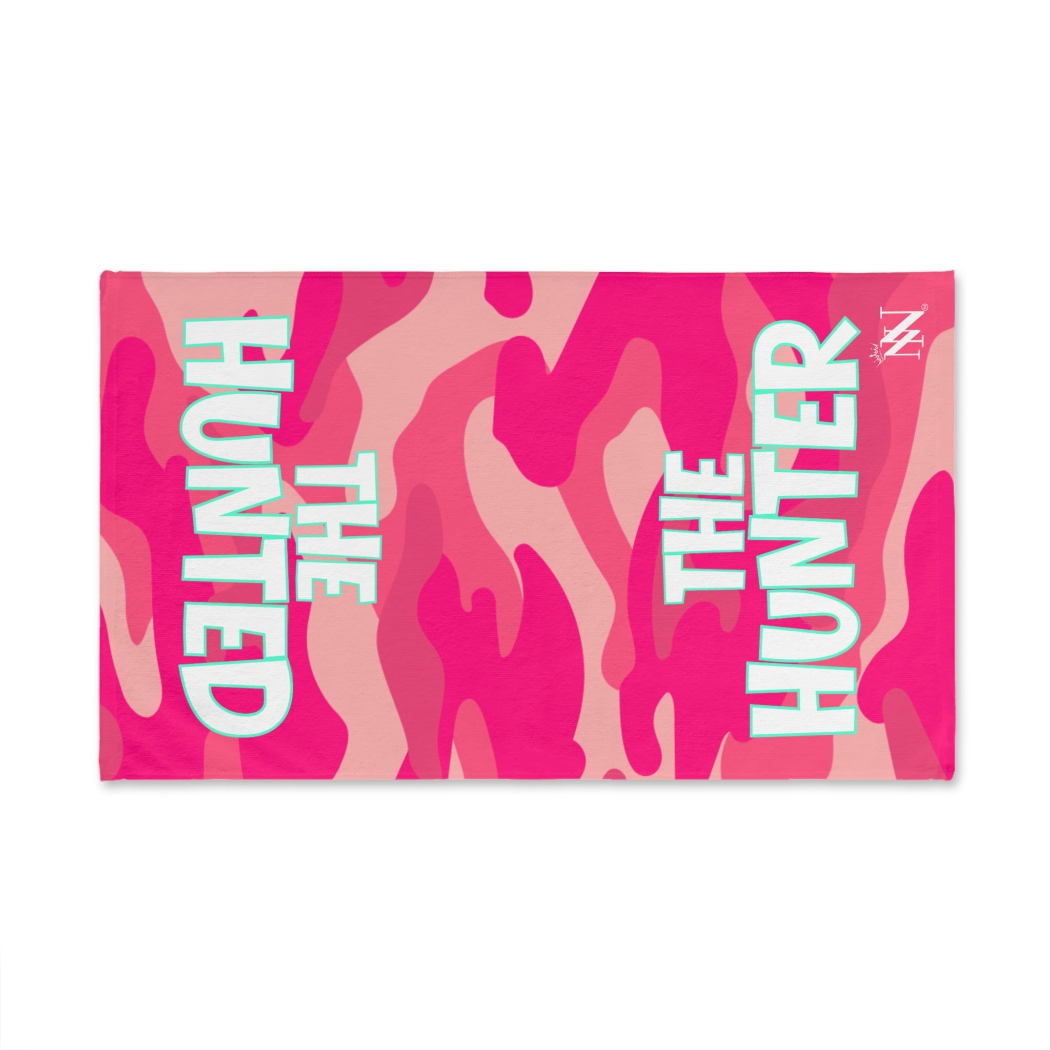 The Hunter & The Hunted Shareable Grey Camo Cum Towel