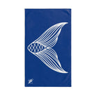 Mermaid Tail Blue Cum Towel