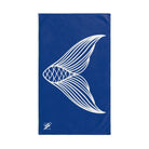 Mermaid Tail Blue | Mix & Match Classic Fun-Flirty Lovers’ Towels