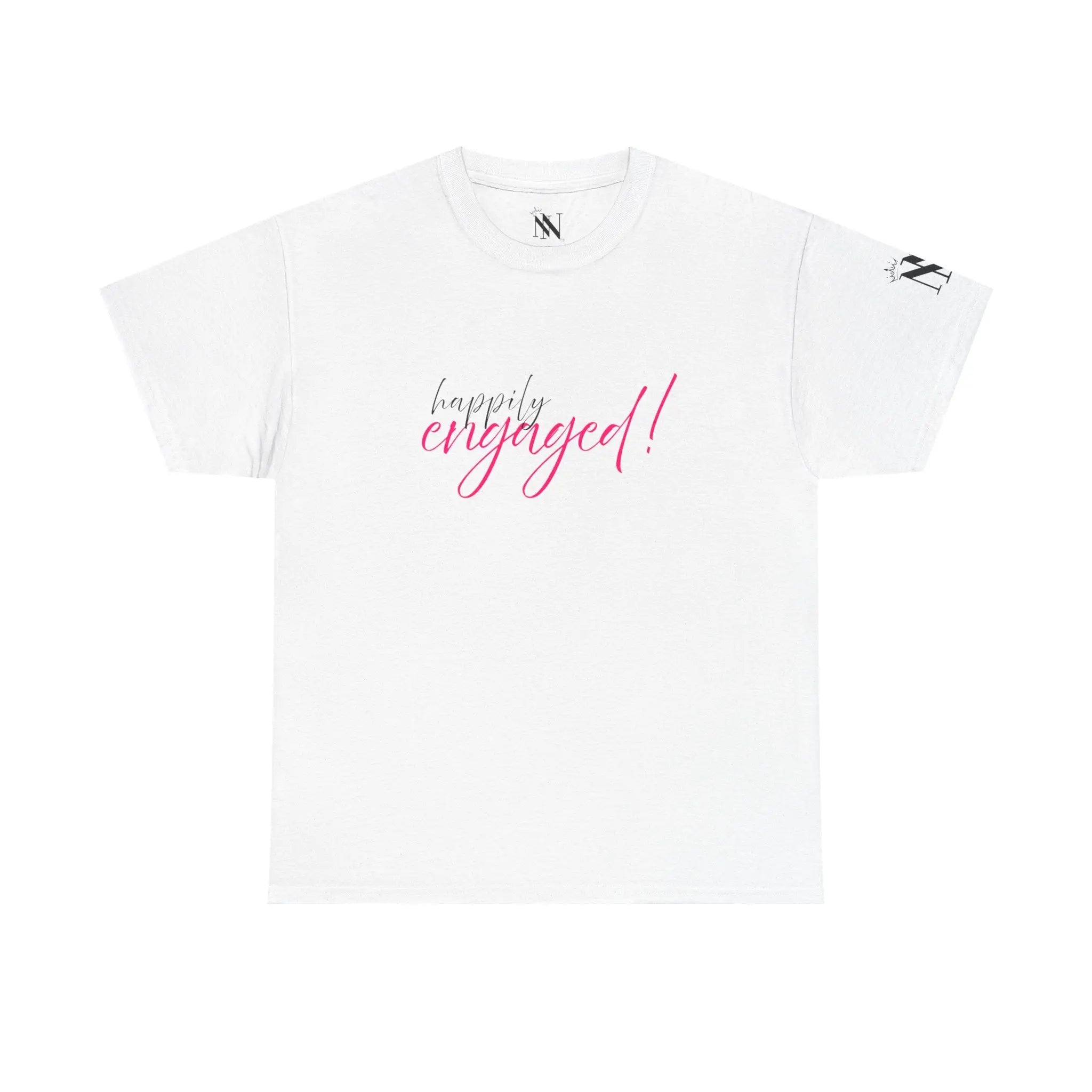 Happily Engaged! | Mix & Match Cotton Unisex Fun-Flirty Lovers’ T-Shirts