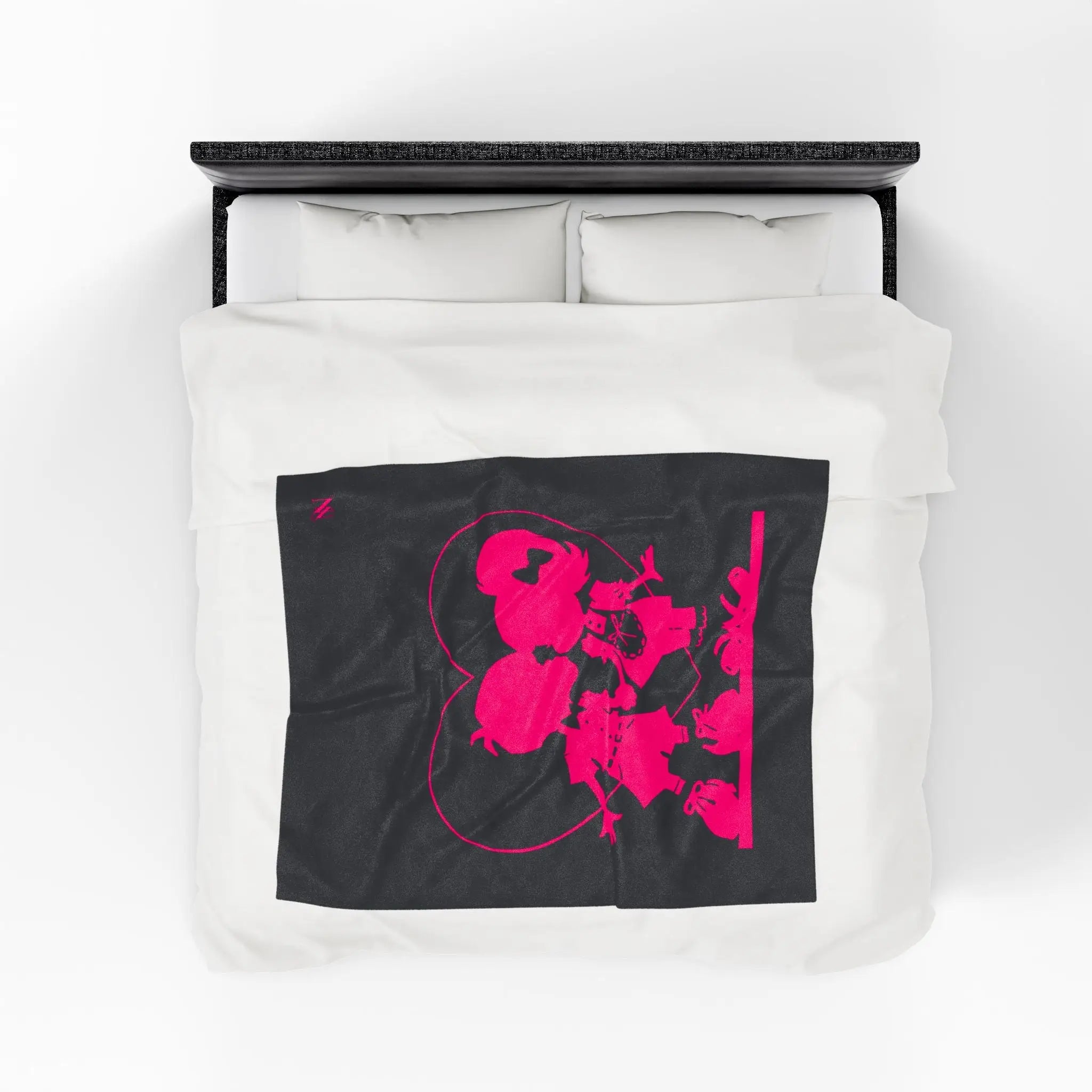 First Kiss | Mix & Match Velveteen Fun-Flirty Lovers’ Blankets