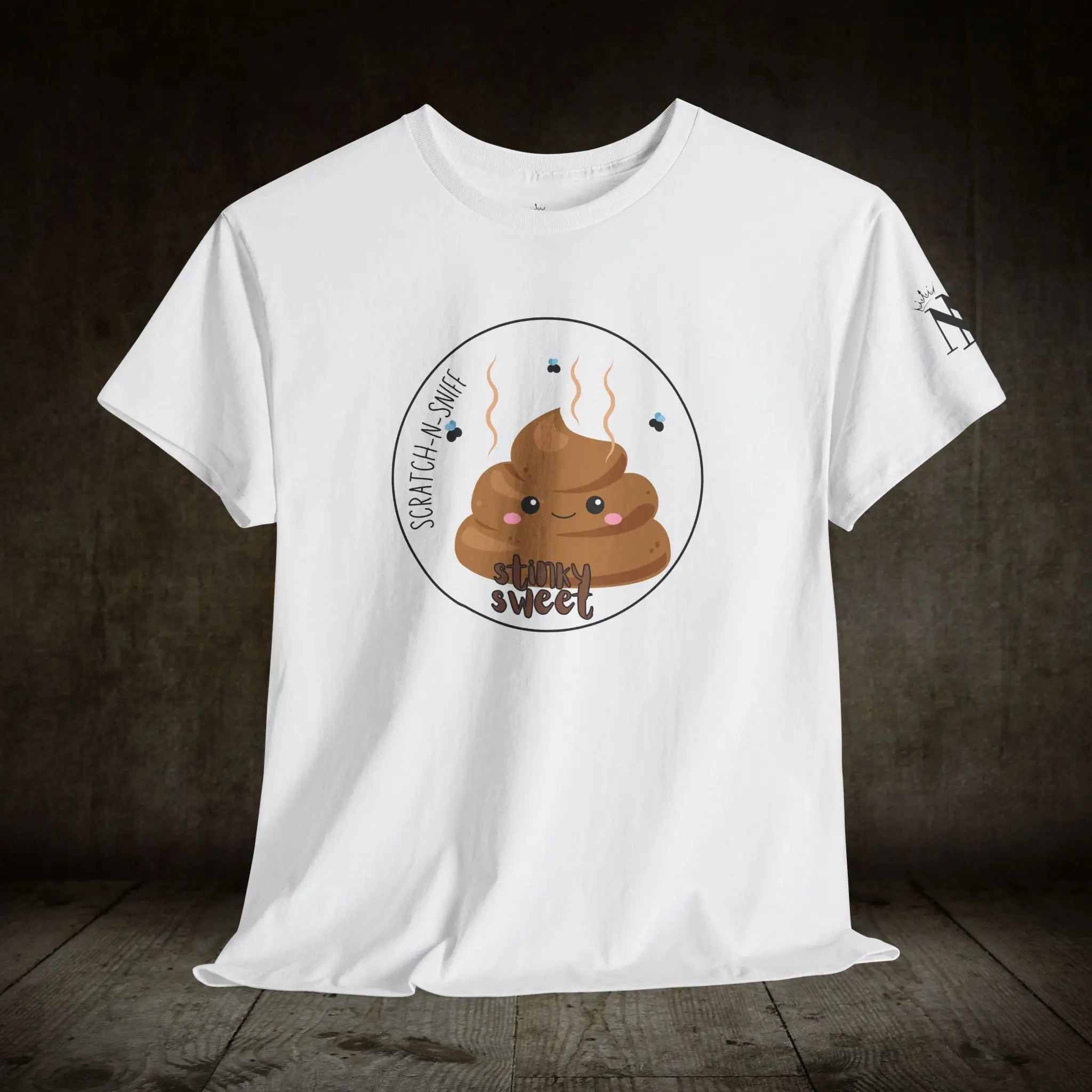 Stinky Sweet Scratch N Sniff | Mix & Match 100% Cotton Unisex Fun-Flirty Lovers’ Tees