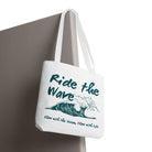 Ride the Wave Fun Everyday Cute Tote Bag