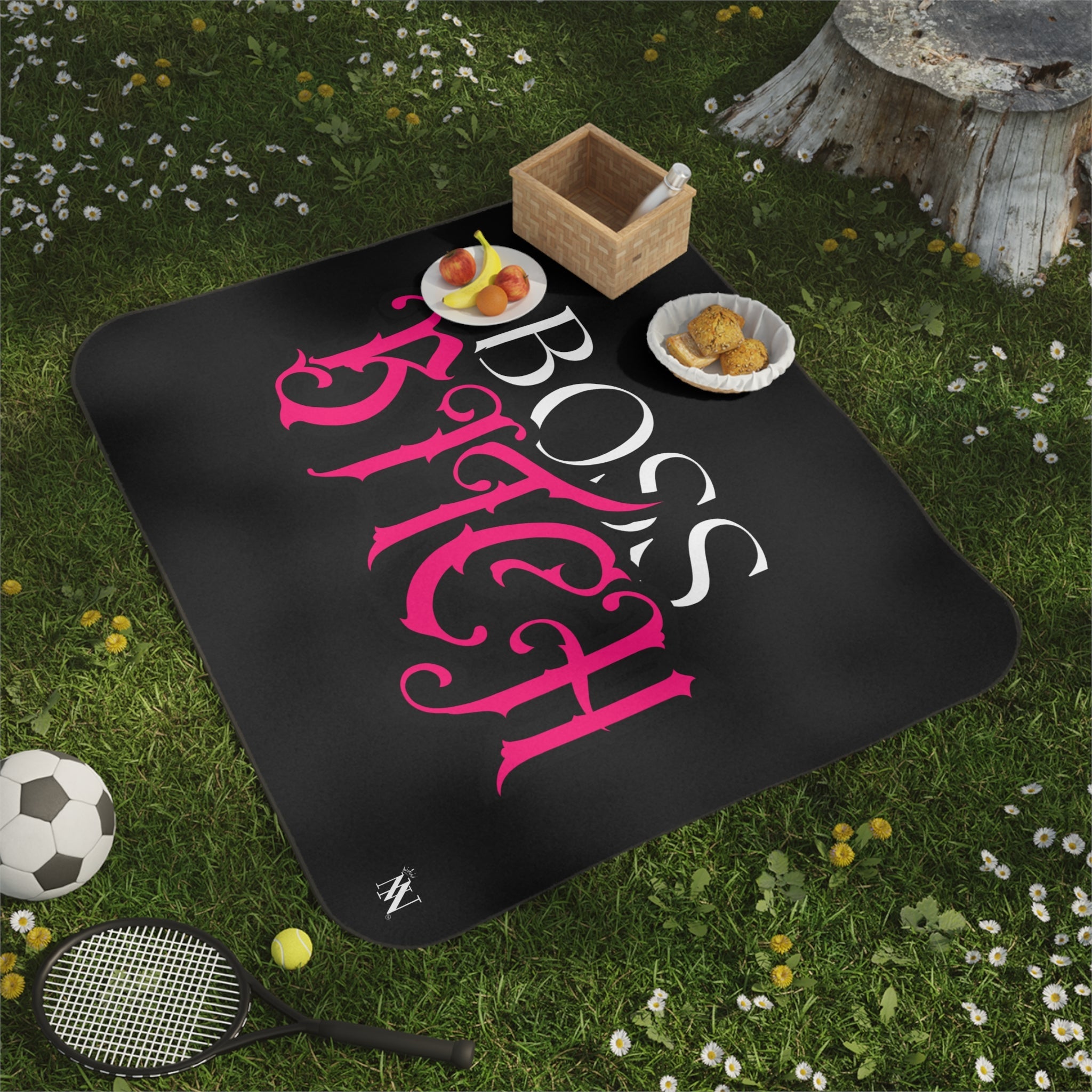 Boss Bitch Water Resistant Blanket for Sex