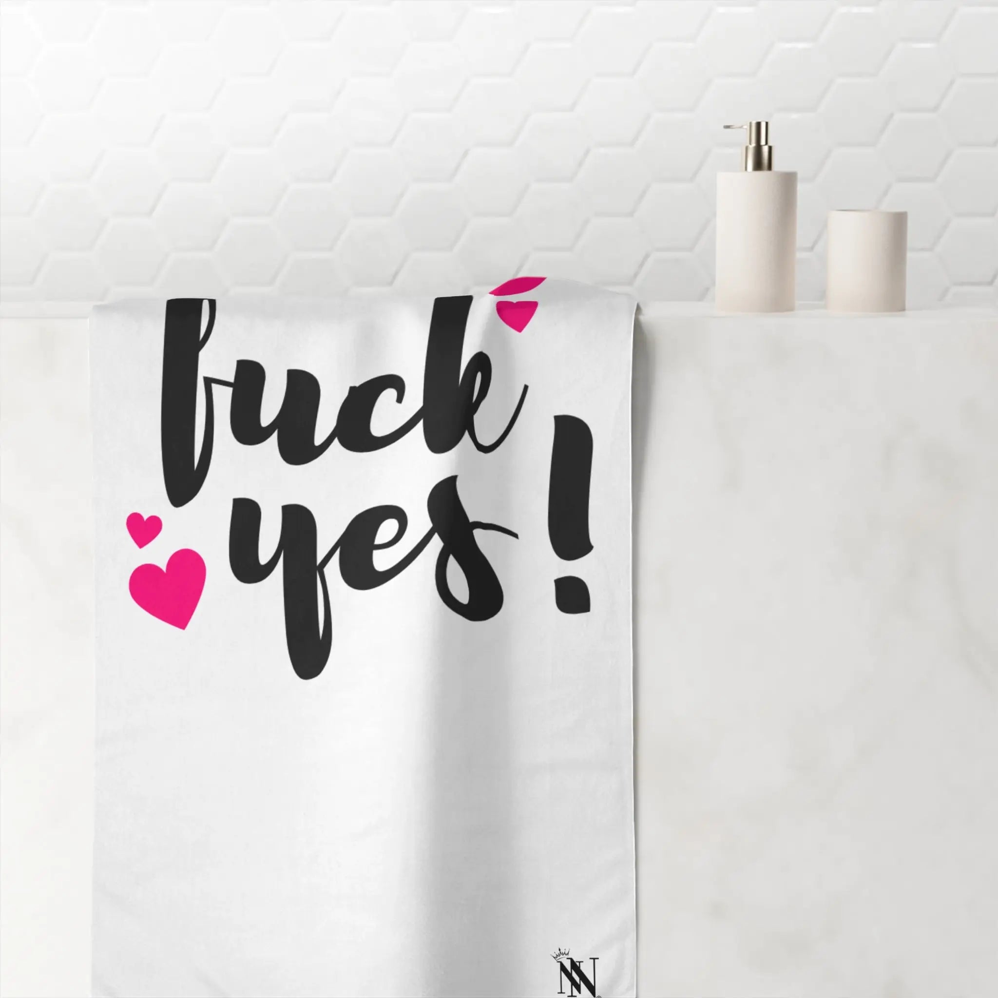 Fuck Yes! | Nectar Napkins XL Fun-Flirty Lovers’ Towels