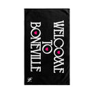 Welcome To Boneville | Nectar Napkins Classic Fun-Flirty Lovers’ Towels