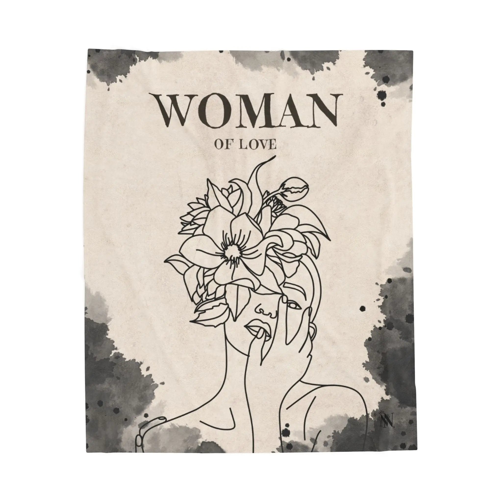 Woman of Love Vintage Blanket