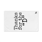Thanks for the ’D’ | Mix & Match Original Fun-Flirty Lovers’ Towels