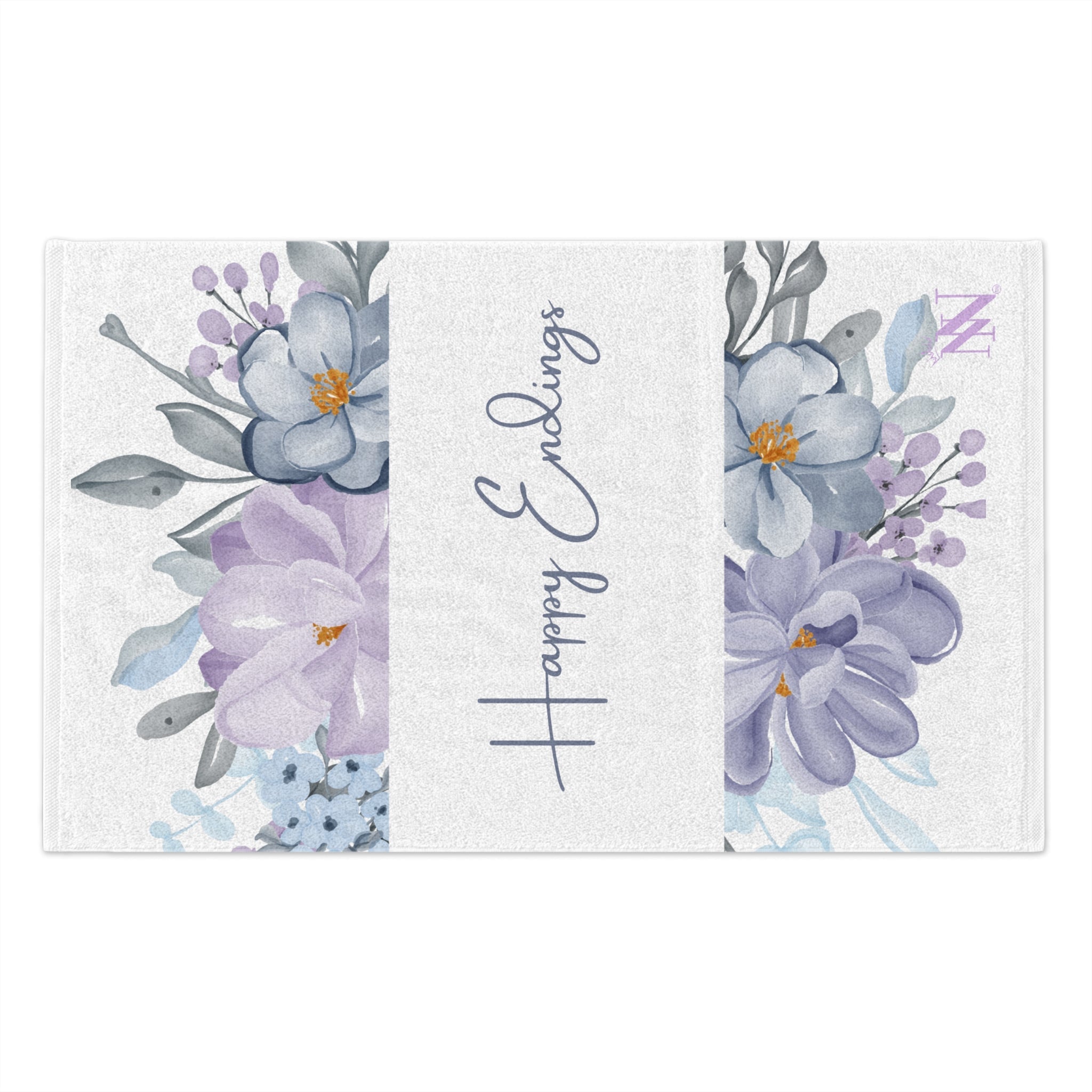 Happy Endings Floral | Mix & Match Soft Fun-Flirty Lovers’ Towels