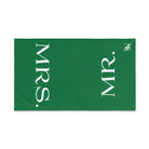 Mr Mrs Shareable Green | Mix & Match Classic Fun-Flirty Lovers’ Towels