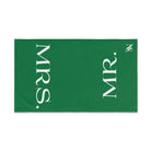 Mr Mrs Shareable Green | Mix & Match Classic Fun-Flirty Lovers’ Towels