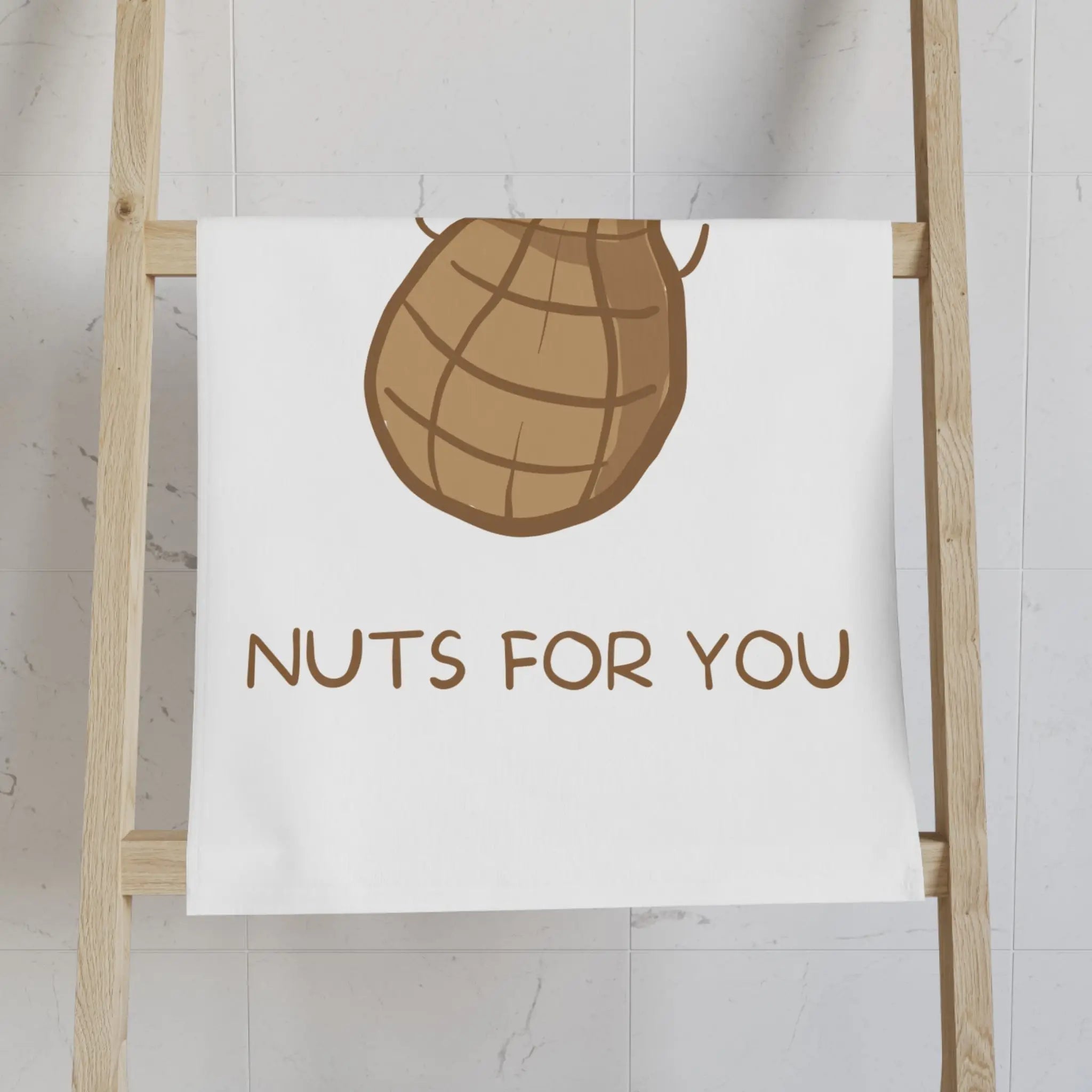 Nuts for You | Mix & Match Classic Fun-Flirty Lovers’ Towels